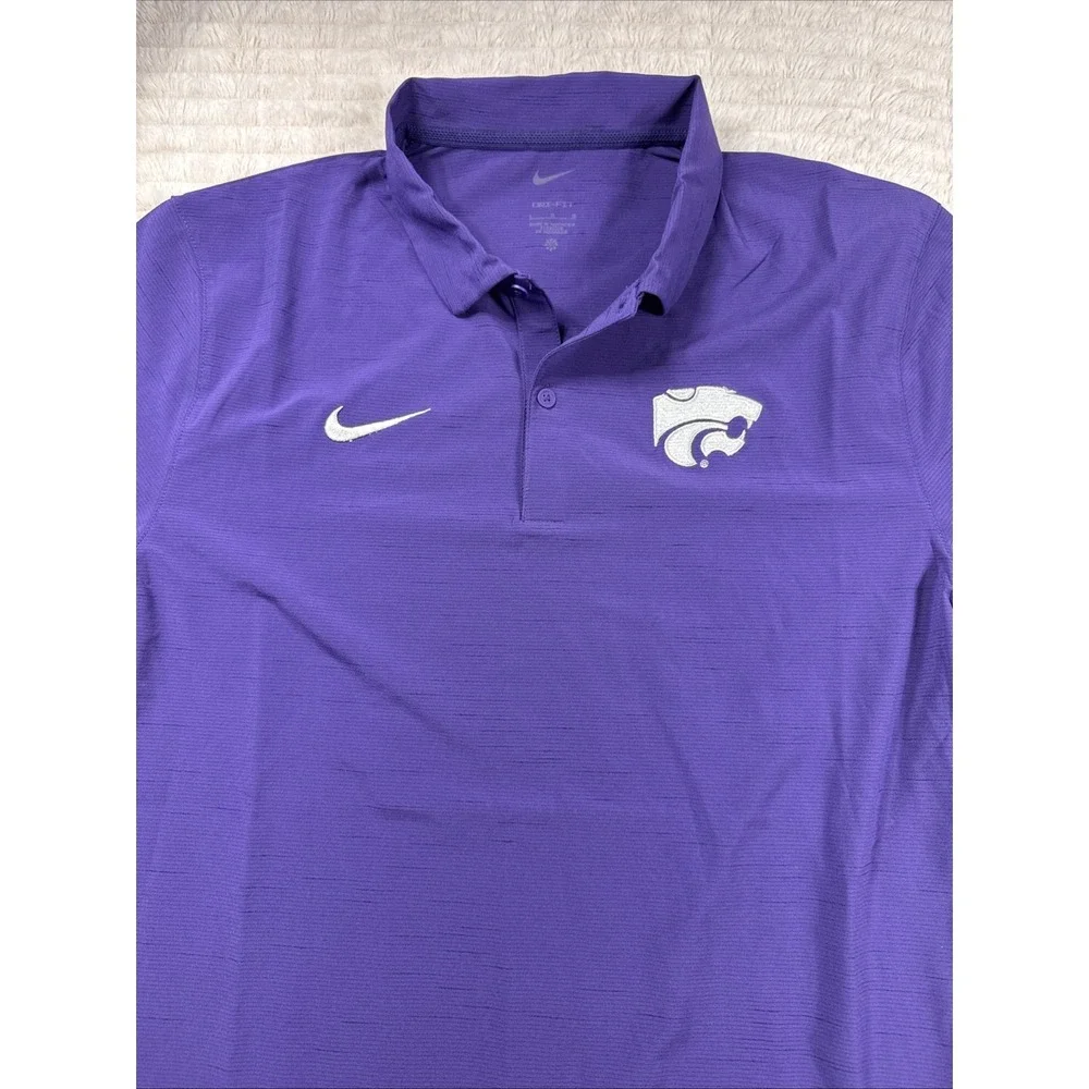 Kansas State Wildcats Nike Dri-Fit Blade Golf Polo (L)‎ & On-Field (XL) Joggers